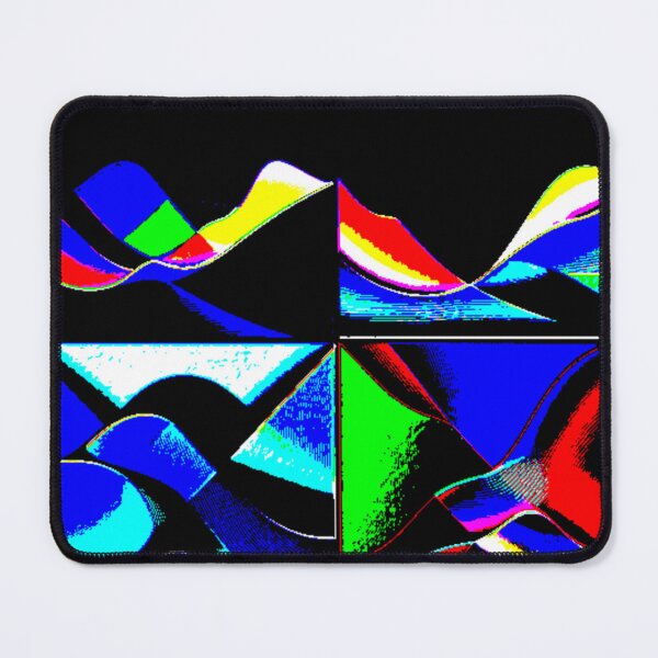 Item preview, four currents color voltage colorful geometric abstract design designed and sold by SmashingDeals.