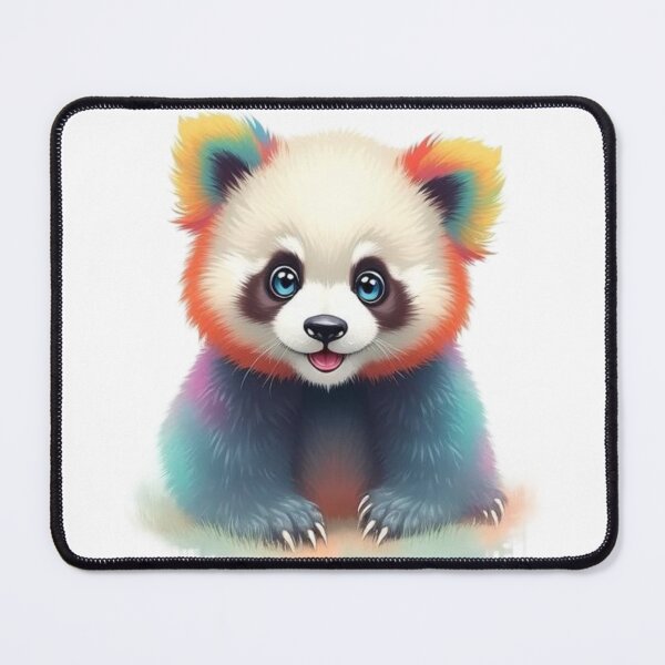 Item preview, rainbow panda designed and sold by MYTHICAL ME.