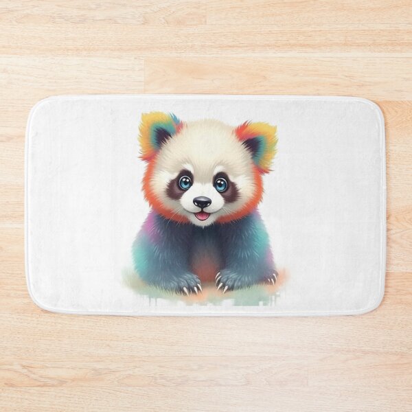 Item preview, rainbow panda designed and sold by MYTHICAL ME.