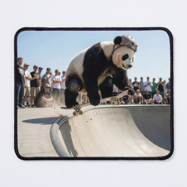 Item preview, Skateboard Panda designed and sold by Tridentulus.