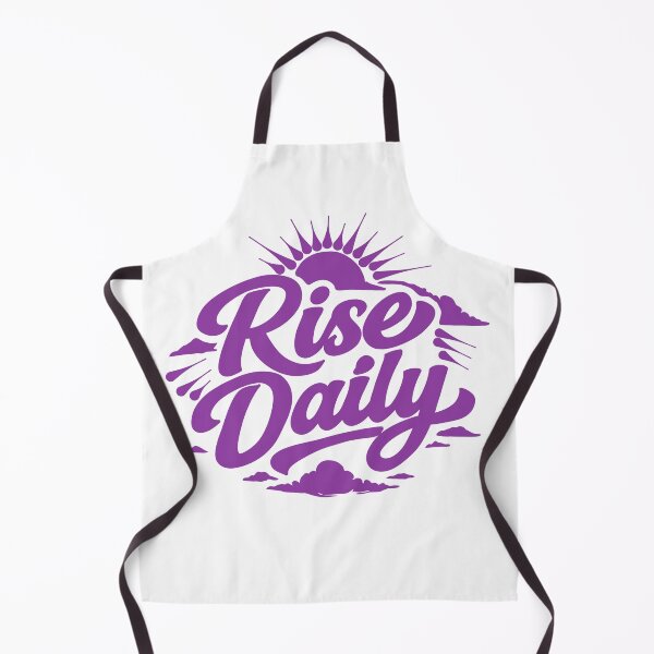 Item preview, Rise Daily Typography Motivationa Quote designed and sold by FableMind.