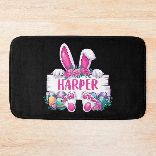 Item preview, Harper Bunny Ears & Eggs Happy Easter Day Girls  designed and sold by ArleneRowe.