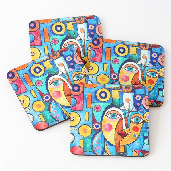 Item preview, Who Shall I Be Today? Cubism Abstract Face designed and sold by DEC02.