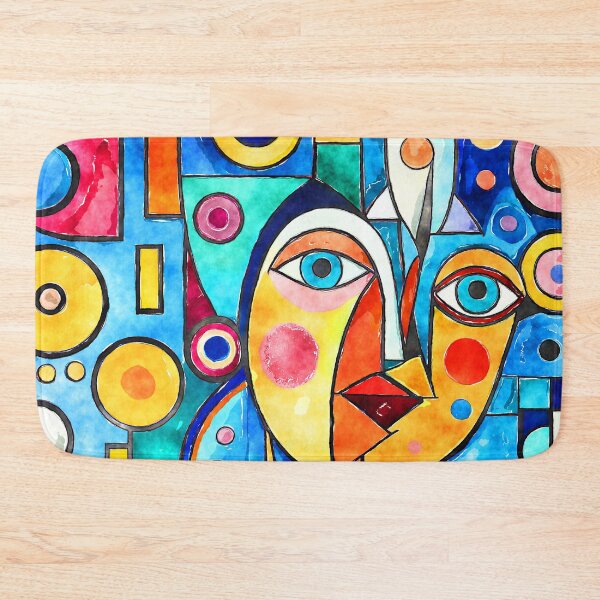 Item preview, Who Shall I Be Today? Cubism Abstract Face designed and sold by DEC02.