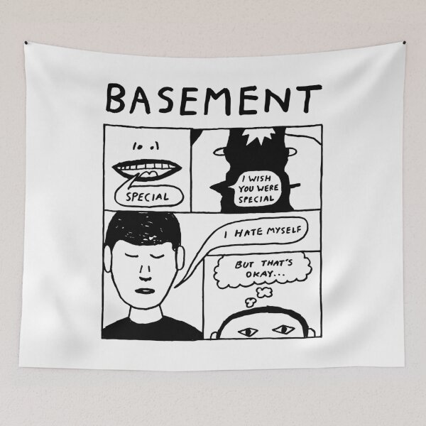 Item preview, Basement I Hate My Self  designed and sold by Vickyveum.