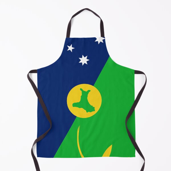 Item preview, Vertical Christmas Island Flag Design designed and sold by NTGUILTY.
