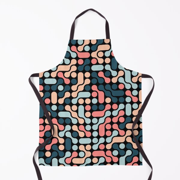 Item preview, Abstract Retro Circuits Dots Pattern designed and sold by BluePlanet.