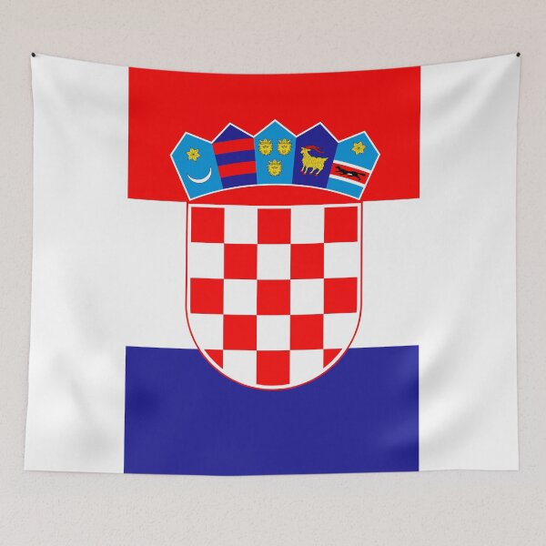 Item preview, Vertical Croatia Flag Design designed and sold by NTGUILTY.