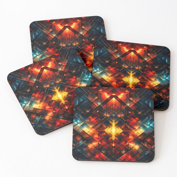Item preview, Prismfire Nexus designed and sold by Kaleidoscope Print.