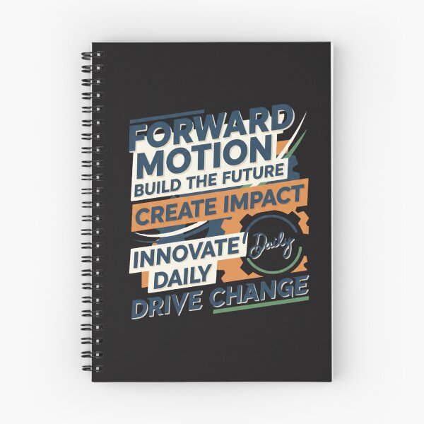 Item preview, Forward Motion Innovate Daily Motivational Graphic designed and sold by BlissHalo.