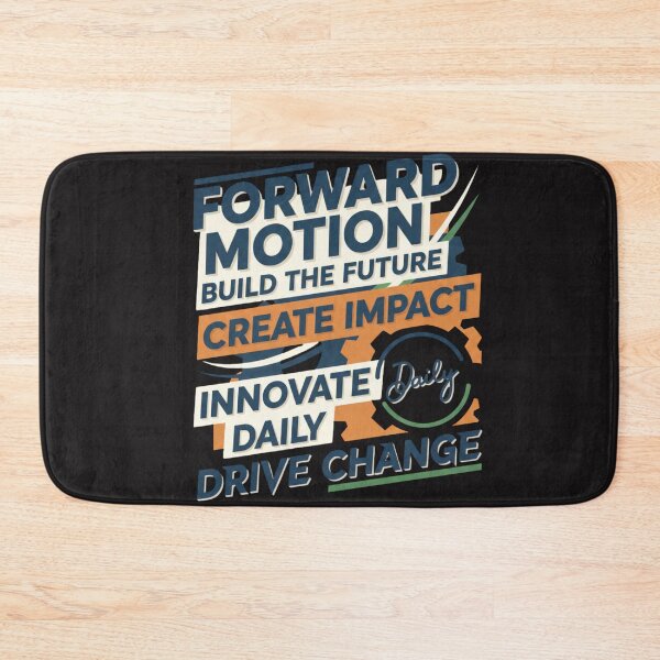 Item preview, Forward Motion Innovate Daily Motivational Graphic designed and sold by BlissHalo.