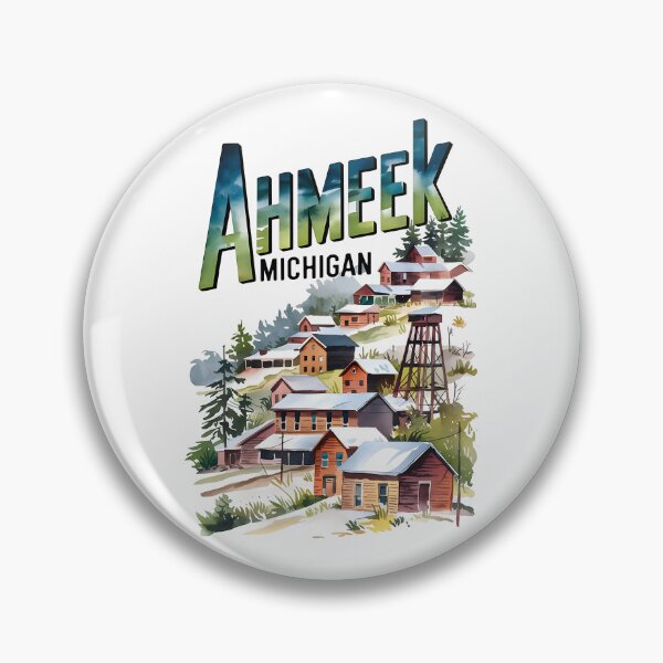 Artikelvorschau, Ahmeek, Michigan, Ahmeek MI, Ahmeek Michigan entworfen und verkauft von MoMidoStore.