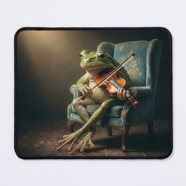Item preview, Frog Violinist Plays Bach's Chaconne designed and sold by Tridentulus.
