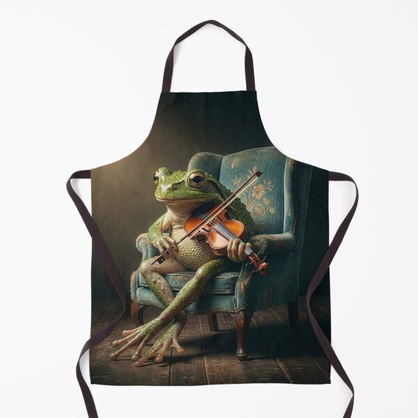 Item preview, Frog Violinist Plays Bach's Chaconne designed and sold by Tridentulus.