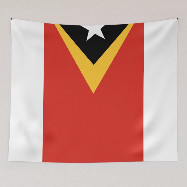 Item preview, Vertical East Timor Flag Design designed and sold by NTGUILTY.