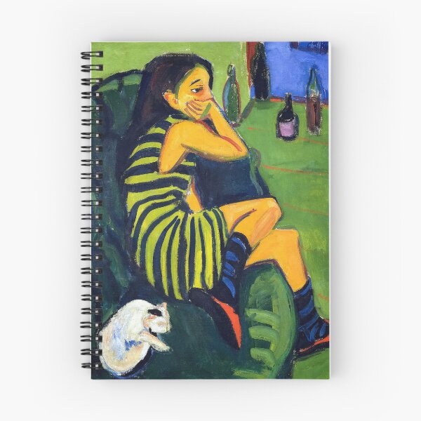 Item preview, Ernst Ludwig Kirchner - Artist Marcella - Digitally Remastered / Recolored designed and sold by HeavyHits.