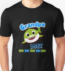 Großvater-Haifisch-Doo Doo Doo Hemd-T-Shirt Geschenkhemd Unisex T-Shirt