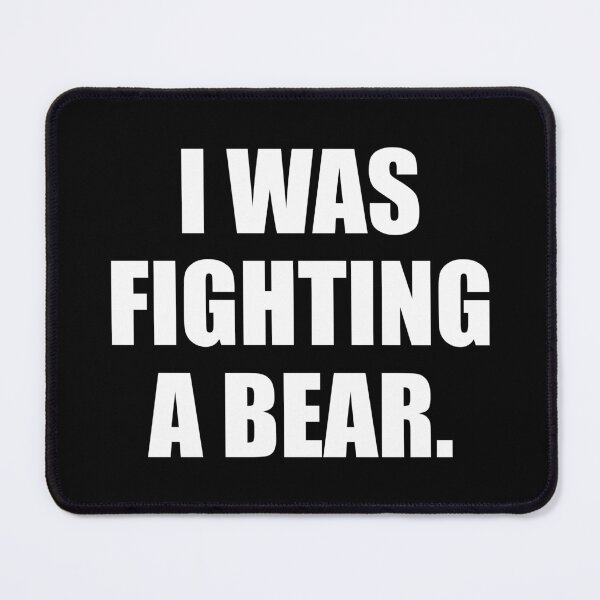 Item preview, Funny Injury Get Well - I Was Fighting A Bear designed and sold by ishanaveraty.