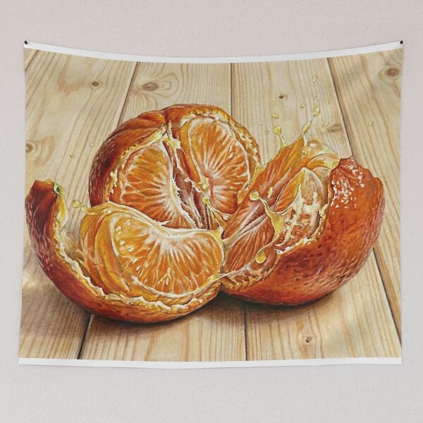 Item preview, "Tangerine flavor burst" designed and sold by Tecno-Art-Land.
