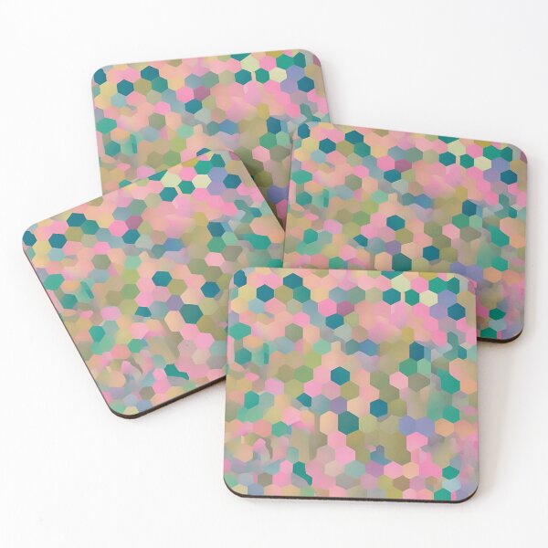 Item preview, Pastel Matrix: AI-Generated Geometric Flow designed and sold by mxztar.