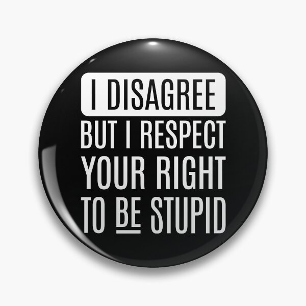 Item preview, I Disagree But I Respect Your Right - Freedom Of Speech Quote designed and sold by JavaGraph.