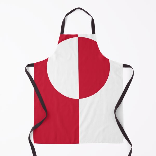 Item preview, Vertical Greenland Flag Design designed and sold by NTGUILTY.