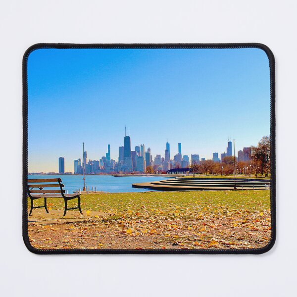 Item preview, Chicago Lakefront Bench Shot #1 - (Fall ) - ParTaFaTa designed and sold by Partafata Productions.