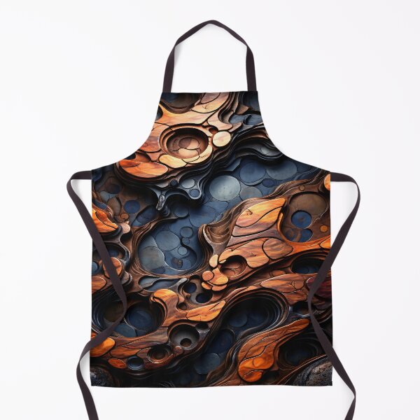 Item preview, Topographic Driftwood Pools designed and sold by Kaleidoscope Print.