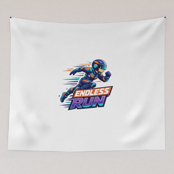 Item preview, Endless Run – Futuristic Marathon Runner Game Art designed and sold by Graphic Therapist.
