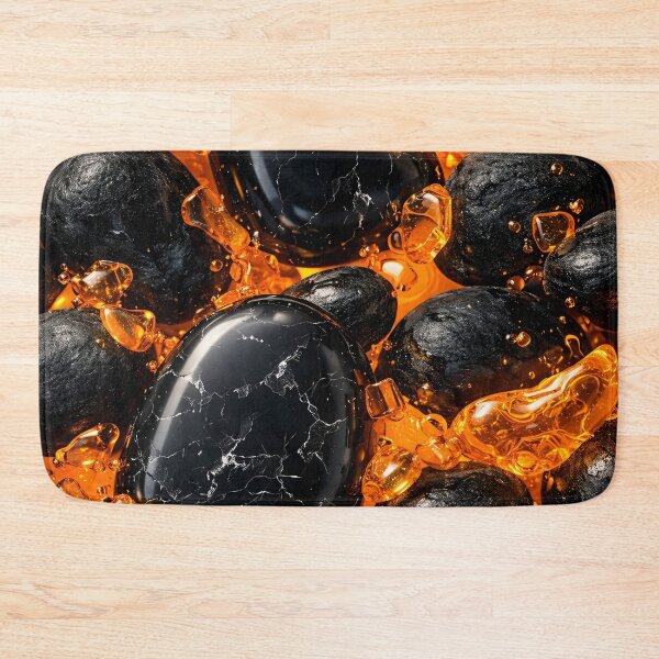 Item preview, Obsidian Ember Stones designed and sold by Kaleidoscope Print.