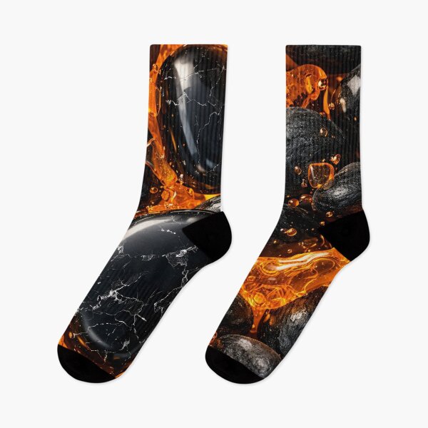 Item preview, Obsidian Ember Stones designed and sold by Kaleidoscope Print.