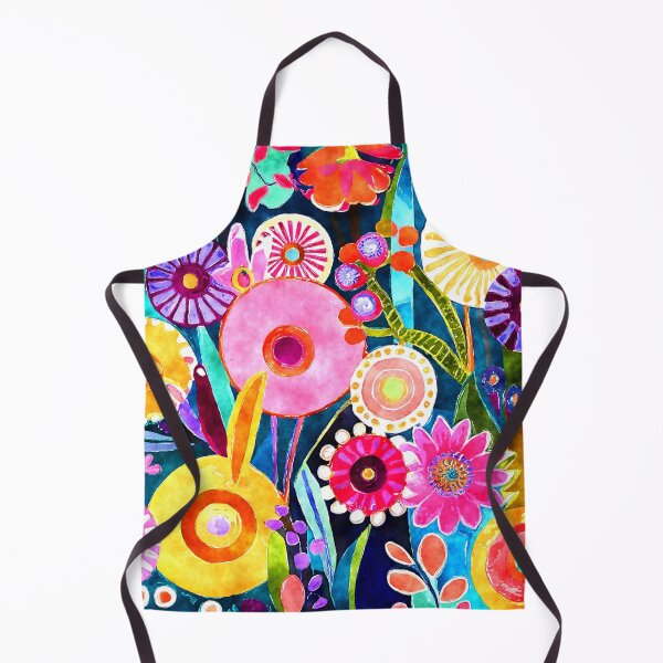 Item preview, Funky 1960's Colorful Hippie Flowers Abstract Design Art designed and sold by DEC02.