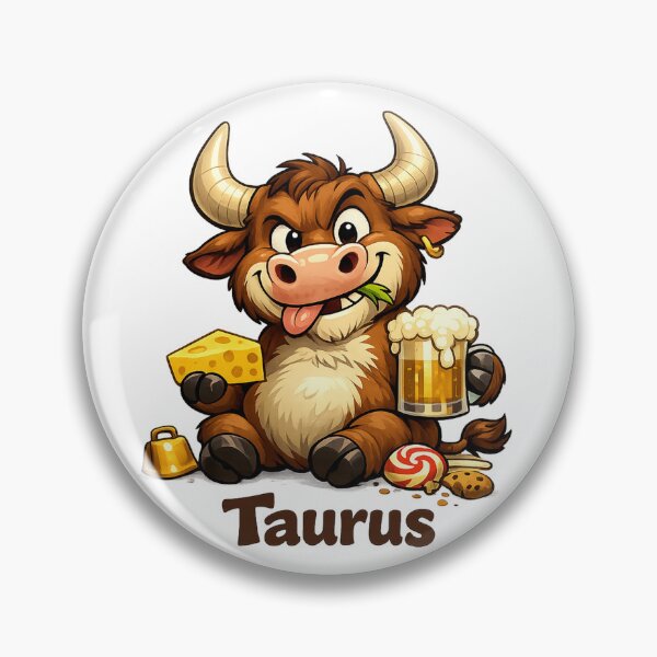 Item preview, Taurus Zodiac: Taurus Zodiac Sign – Cartoon astrology Design designed and sold by Arte Cartoon From TagTeam Group.