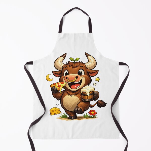 Item preview, Taurus Zodiac: Taurus Zodiac Sign – Cartoon 2 version Astrology Design designed and sold by Arte Cartoon From TagTeam Group.
