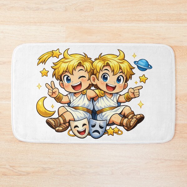 Item preview, Gemini Zodiac: Gemini  Zodiac Sign – Cartoon astrology Design designed and sold by Arte Cartoon From TagTeam Group.