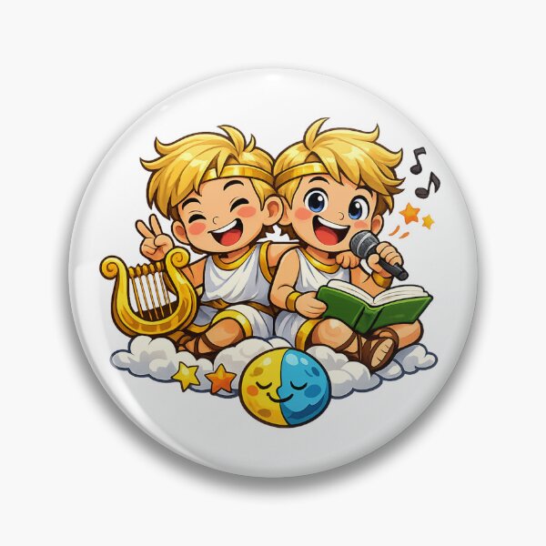 Item preview, Gemini Zodiac: Gemini  Zodiac Sign Cartoon astrology Design designed and sold by Arte Cartoon From TagTeam Group.