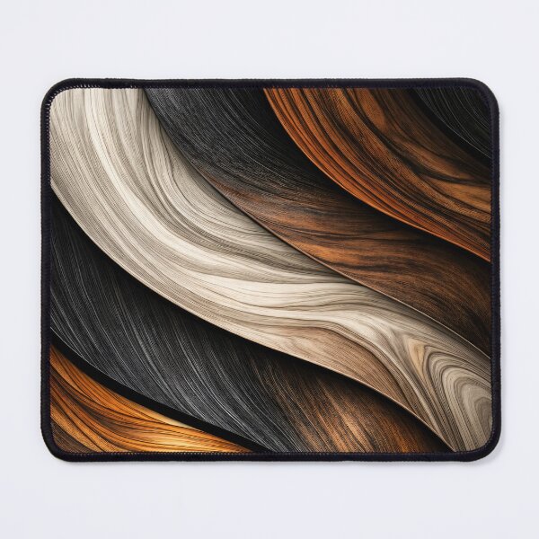 Item preview, Flowing Woodgrain Waves designed and sold by Kaleidoscope Print.