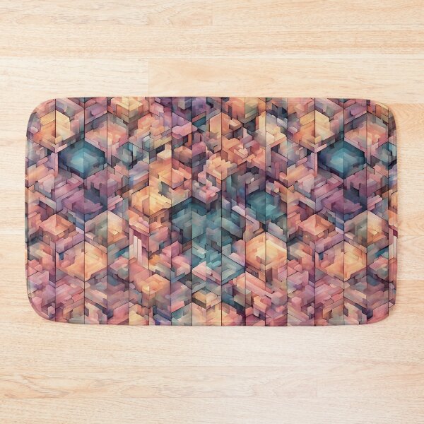 Item preview, Pastel Bloom: Hexagonal Tesselation designed and sold by mxztar.