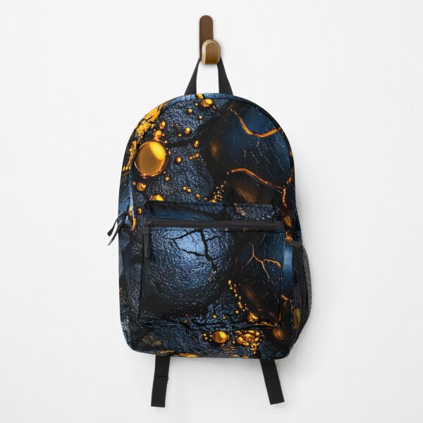 Item preview, Molten Gold Crackstone designed and sold by Kaleidoscope Print.