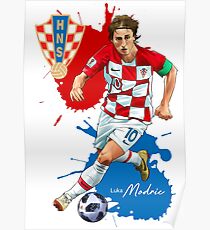 Luka Modric - Croatia Poster