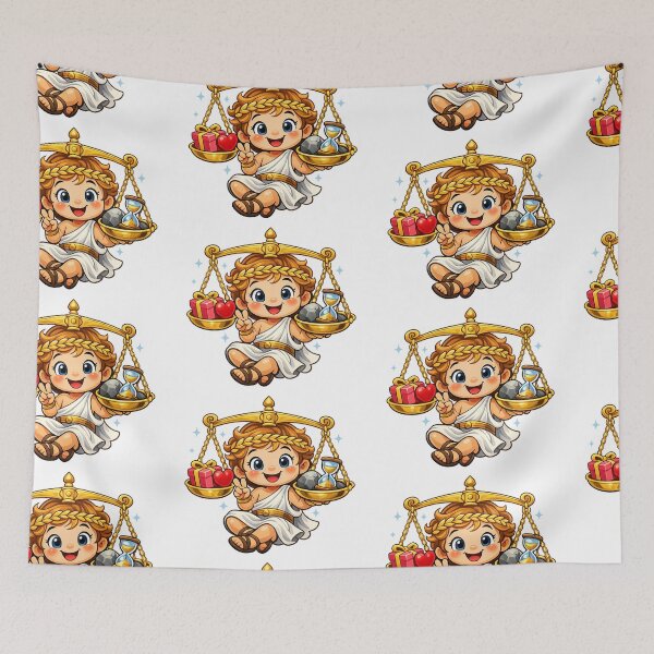 Item preview, Libra Zodiac: Sign Cartoon astrology Design designed and sold by Arte Cartoon From TagTeam Group.