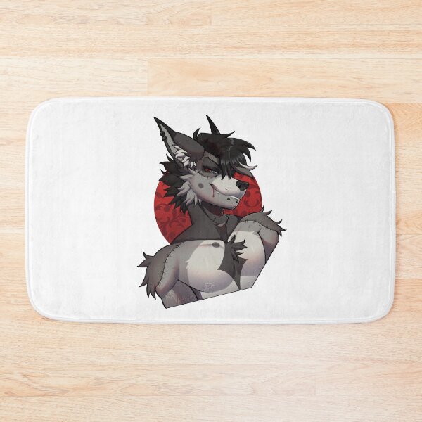 Item preview, Edgy Gothic Wolf with Stitches - Dark Furry Art designed and sold by VampimorPH.