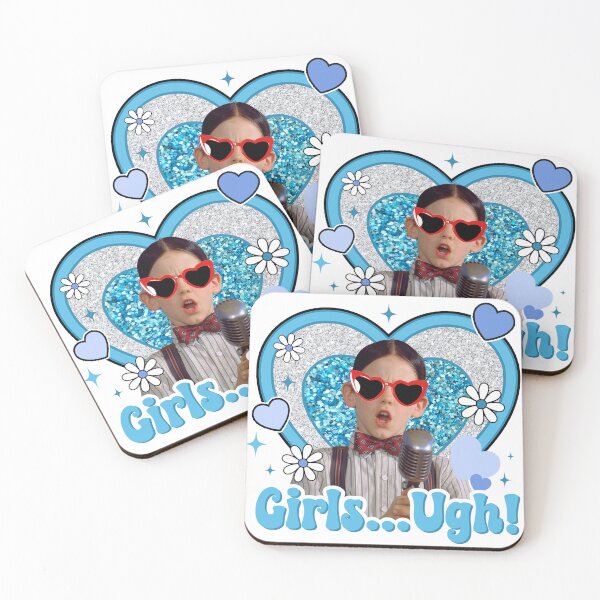 Item preview, Girls Ugh Valentine, Be Mine, Kiss Me, Funny Valentine designed and sold by vintagearttee.