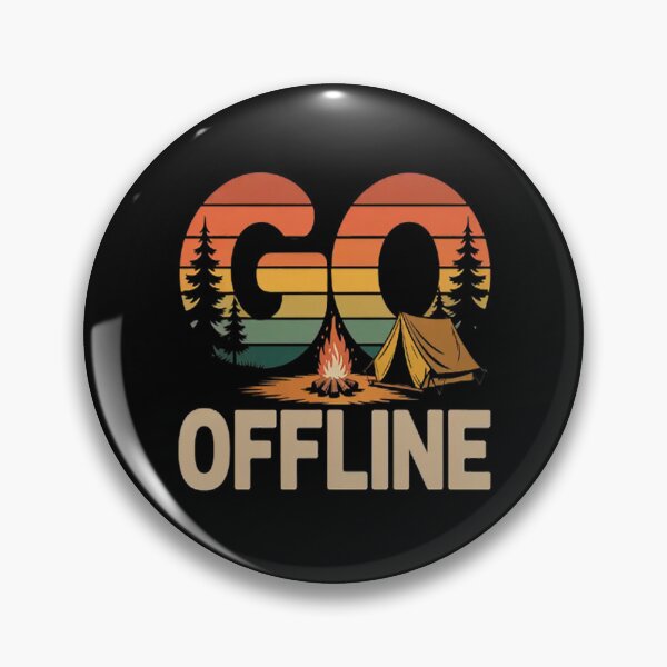 Item preview, GO OFFLINE Camping designed and sold by mandiana.