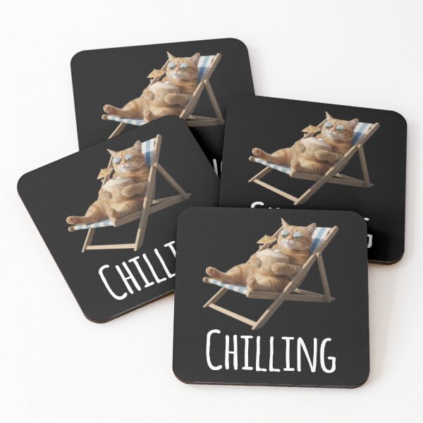 Item preview, Chilling Cat designed and sold by Miryou.