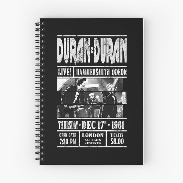 Artikelvorschau, Duran Duran Live Hammersmith Odeon Donnerstag, 17. Dezember 1981 entworfen und verkauft von Rafsanmaster.