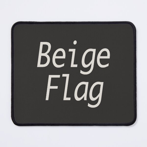 Artikelvorschau, Beige Flagge – Lustige Gen-Alpha-Slangausdrücke entworfen und verkauft von Sharetogether.