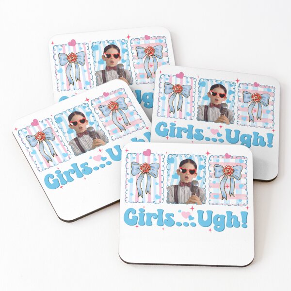 Item preview, Couquette Preppy Girls Ugh Valentine, Be Mine, Kiss Me, Funny Valentine designed and sold by vintagearttee.