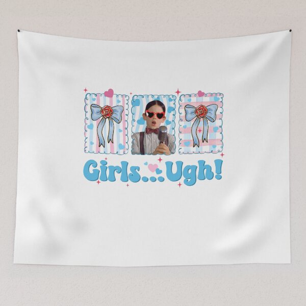 Item preview, Couquette Preppy Girls Ugh Valentine, Be Mine, Kiss Me, Funny Valentine designed and sold by vintagearttee.