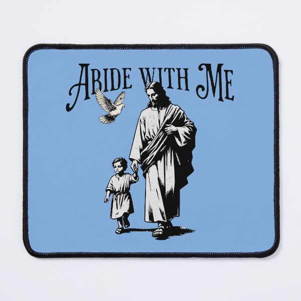 Item preview, Abide with Me Christian designed and sold by Sachie's Studio.